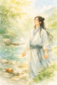 徒然草第十八段のイメージ図②