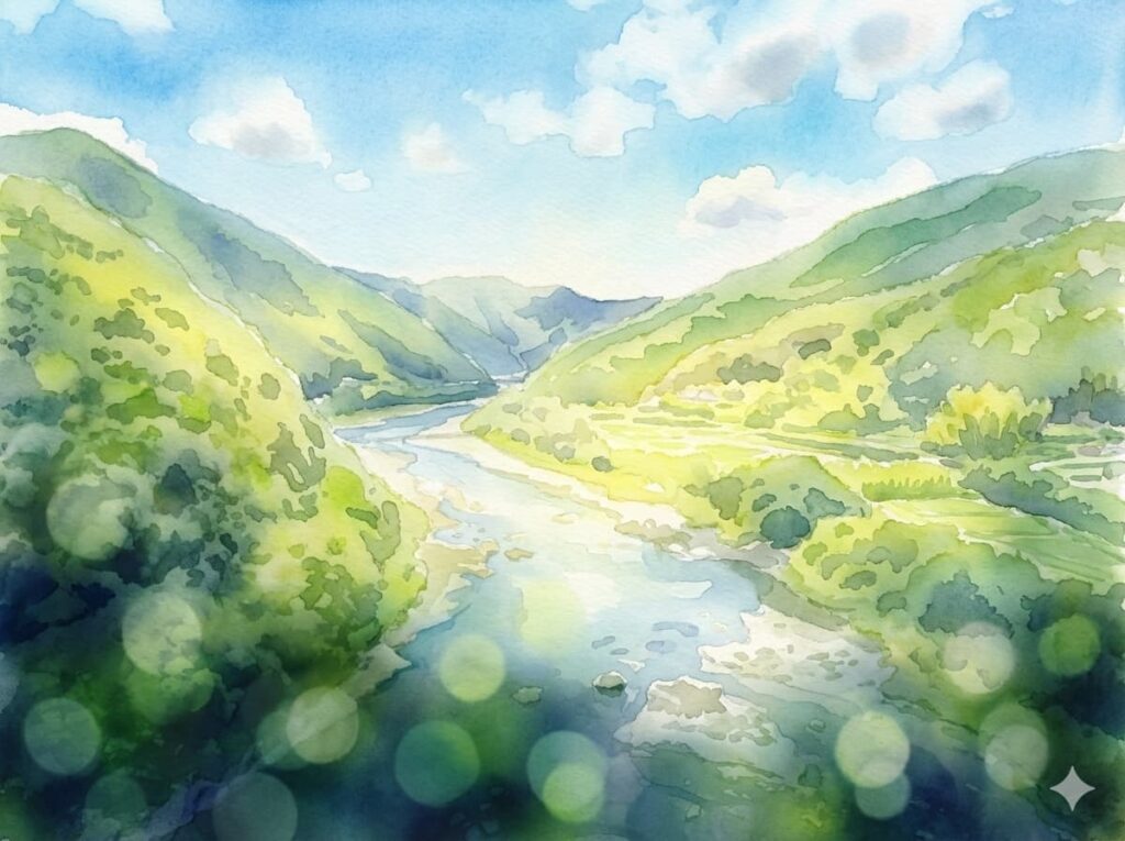 徒然草第八段をイメージして書いてもらいました