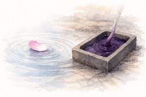 徒然草第二十六段のイメージ図